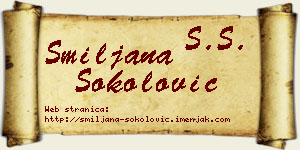 Smiljana Sokolović vizit kartica